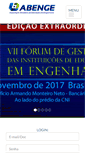 Mobile Screenshot of abenge.org.br